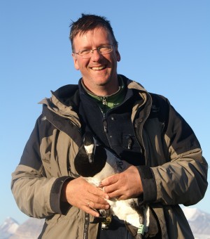 Maarten with the last goose